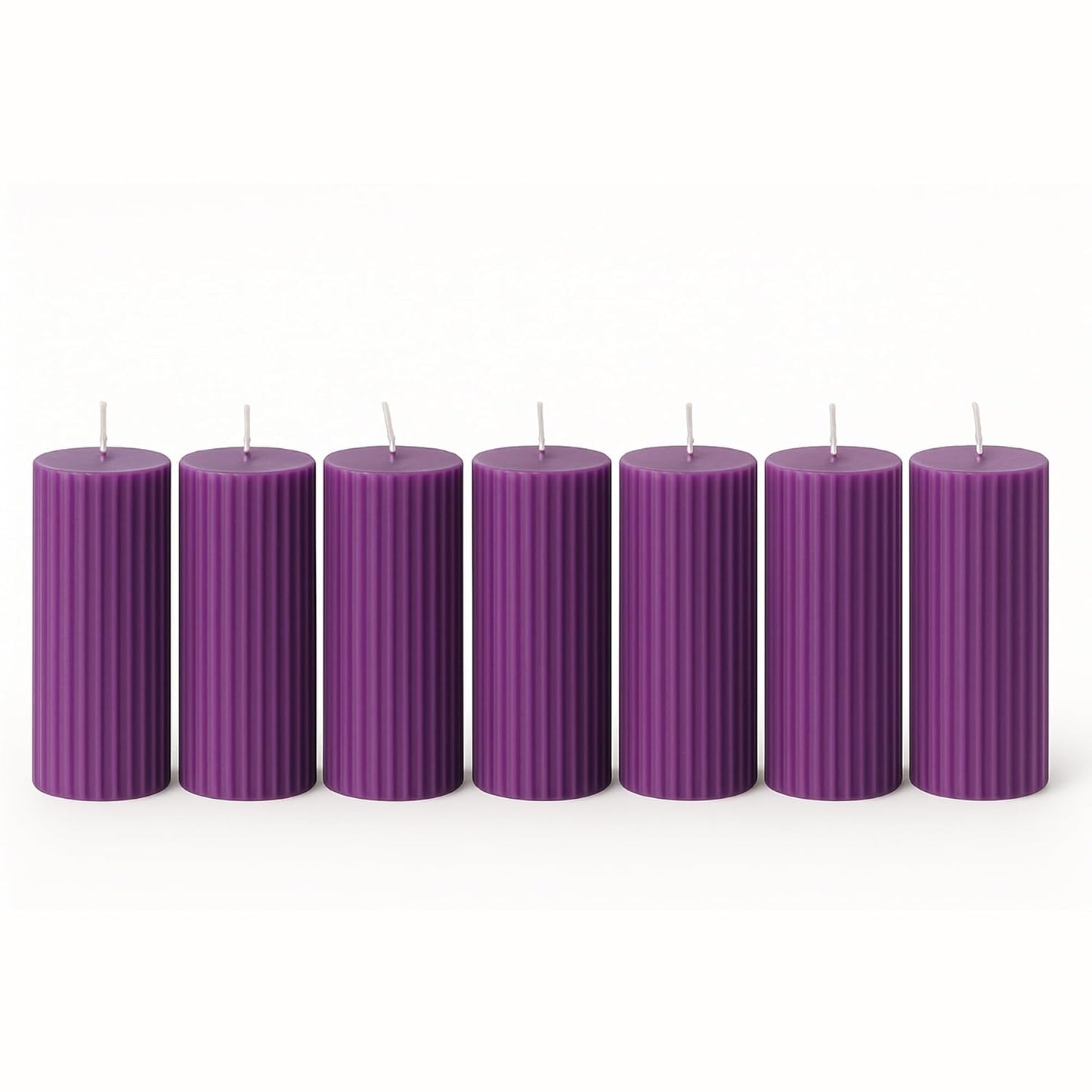 Samy Candle Cove Spiritual Votive Candle Set – Purple Candles for Healing, Cleansing, Meditation, Yoga, Reiki & Home Decor – 12-Hour Clean Burn, Natural Wax, Toxin-Free (Inner Wisdom)