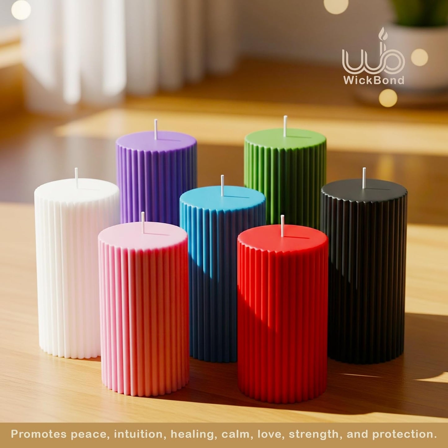 Samy Candle Cove Spiritual Votive Candle Set – Purple Candles for Healing, Cleansing, Meditation, Yoga, Reiki & Home Decor – 12-Hour Clean Burn, Natural Wax, Toxin-Free (Inner Wisdom)