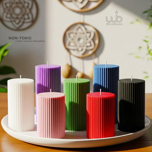 Samy Candle Cove Spiritual Votive Candle Set – Purple Candles for Healing, Cleansing, Meditation, Yoga, Reiki & Home Decor – 12-Hour Clean Burn, Natural Wax, Toxin-Free (Inner Wisdom)