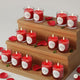 Samy Candle Cove Votive Candle Set of 12 – Glass Filled Candles with Natural Wax & Lead-Free Wicks | 10-Hour Burn Time | Clean Burning, Non-Toxic | Ideal for Home Décor, Events & Gifting (Rose))