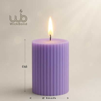 Samy Candle Cove Spiritual Votive Candle Set – Purple Candles for Healing, Cleansing, Meditation, Yoga, Reiki & Home Decor – 12-Hour Clean Burn, Natural Wax, Toxin-Free (Inner Wisdom)